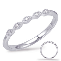 White Gold Matching Band