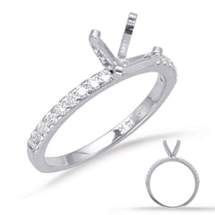 White Gold Engagement Ring