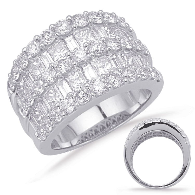 White Gold Diamond Fashion Ring