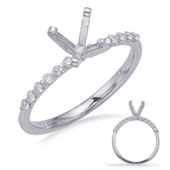 White Gold Engagement Ring