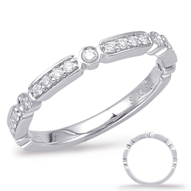 White Gold Matching Band