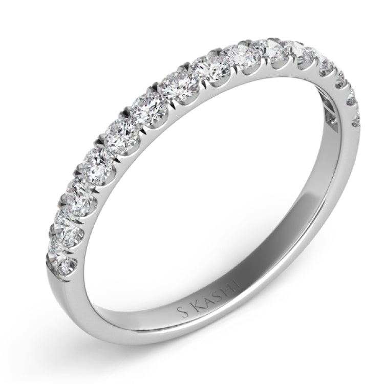 White Gold Matching Band