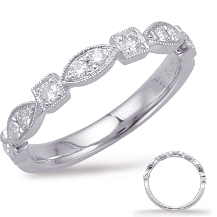 White Gold Matching Band