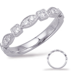 White Gold Matching Band