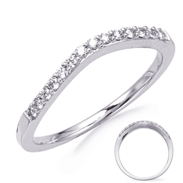 White Gold Matching Band