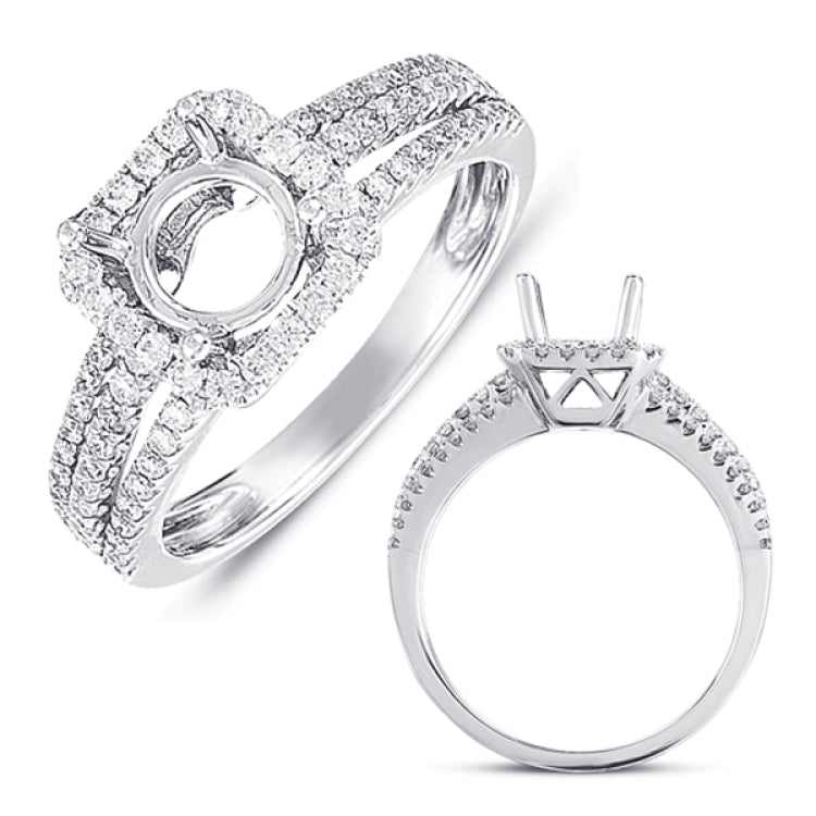 White Gold Engagement Ring