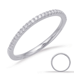 White Gold Matching Band