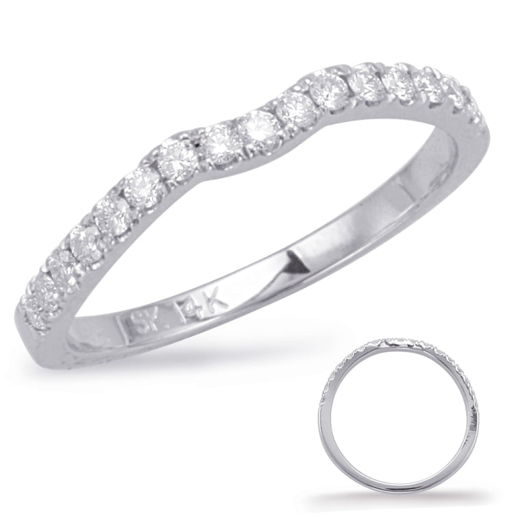 White Gold Matching Band