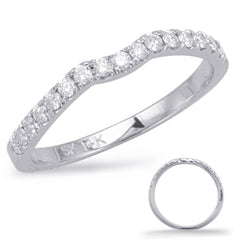White Gold Matching Band