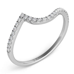 White Gold Matching Band