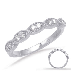 White Gold Matching Band