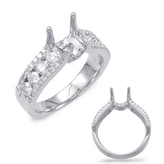 White Gold Engagement Ring