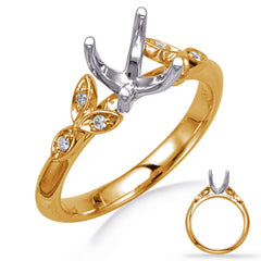 Yellow Gold Diamond Engagement Ring
