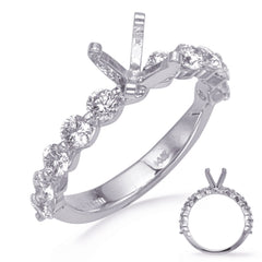 White Gold Engagement Ring
