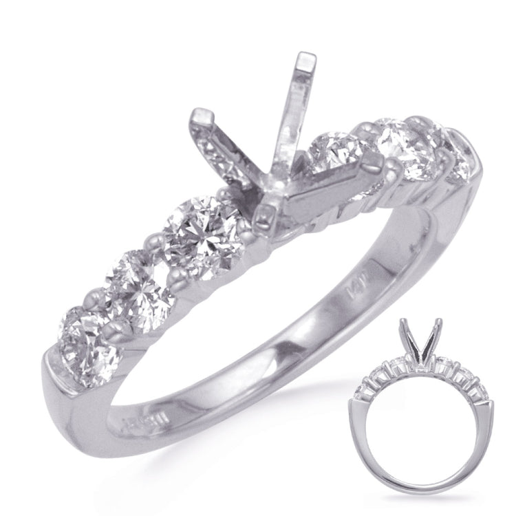 White Gold Engagement Ring