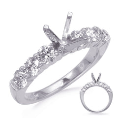 White Gold Engagement Ring
