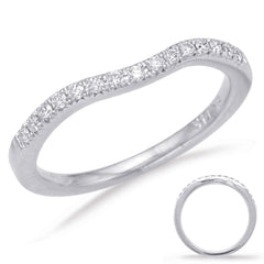 White Gold Matching Band