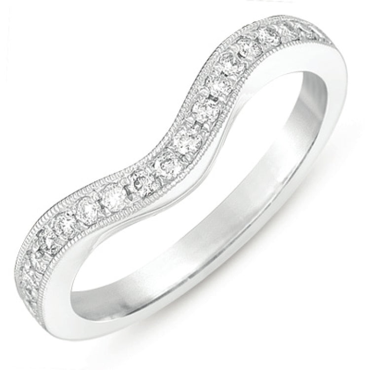 White Gold Matching Band