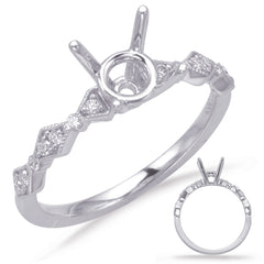 White Gold Engagement Ring