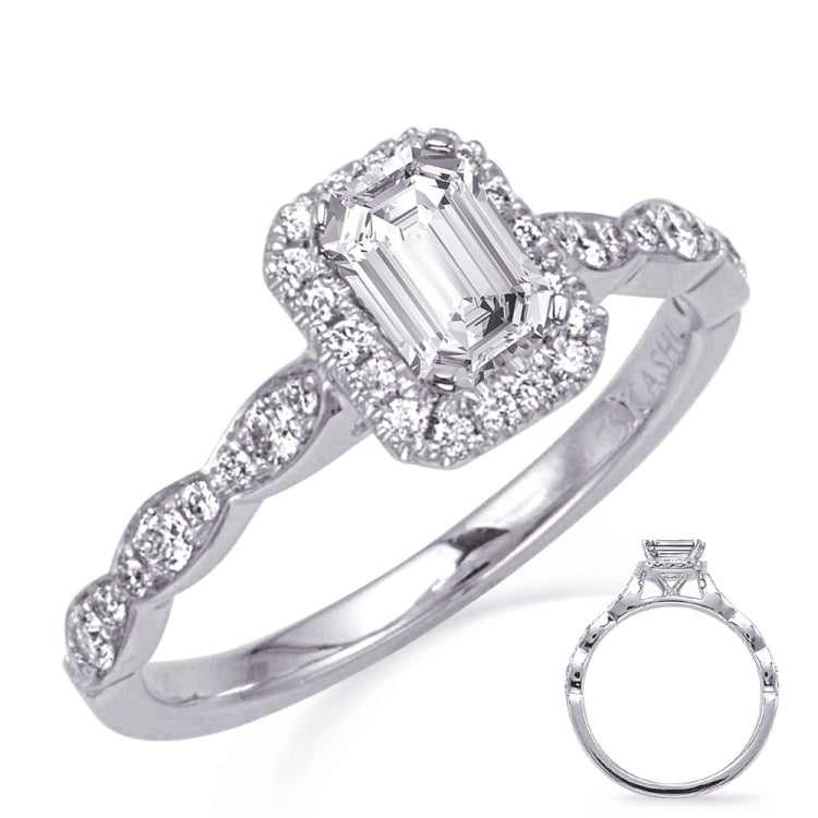 White Gold Engagement Ring