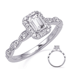 White Gold Engagement Ring