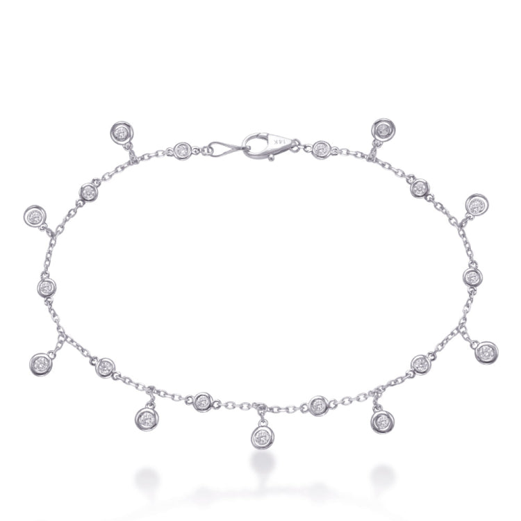 White Gold Diamonds By The Yard