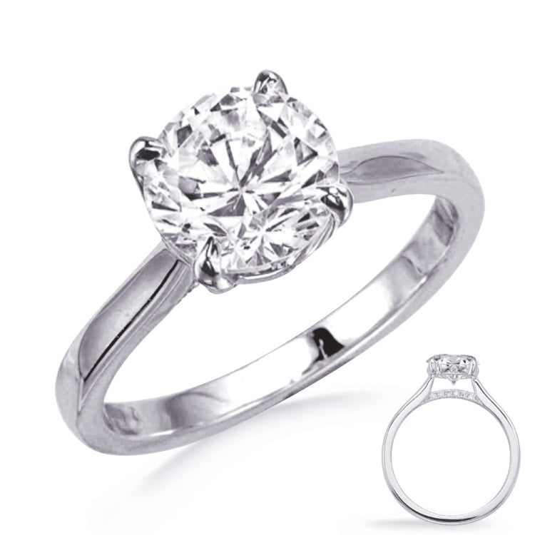 White Gold Engagement Ring