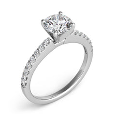 White Gold Engagement Ring