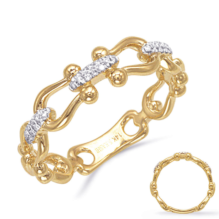 Yellow Gold Diamond Ring