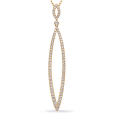 Yellow Gold Diamond Necklace