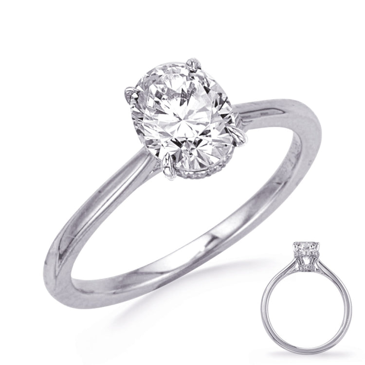 White Gold Engagement Ring