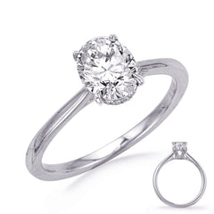 White Gold Engagement Ring