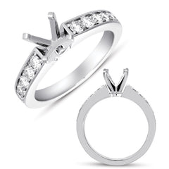 White Gold Engagement Ring